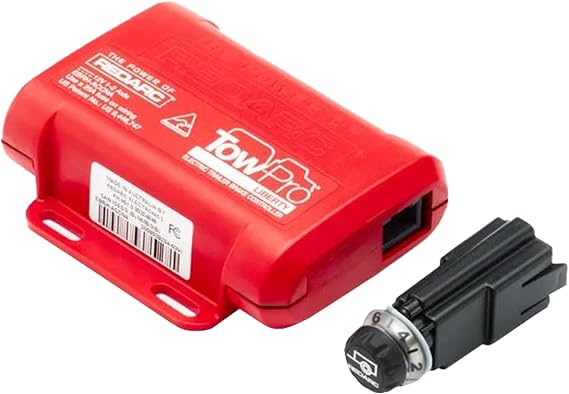 REDARC Tow-Pro Liberty Electric Trailer Brake Controller, Universal Fit for 1 to 2 Axle Cars, Trucks, SUVs, Proportional Braking, 12V Compatible to Tow RV, Camper, Trailer, Boat
