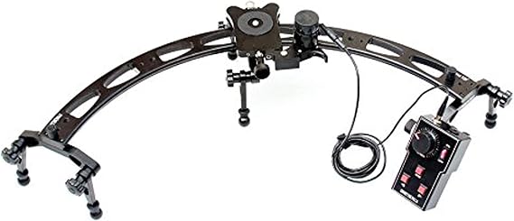 Flycity Curve-120 Motorized Curved Electronic Video Camera Slider with Remote Control System for Nikon Sony Canon Panasonic (FC-CUR-120-MC)