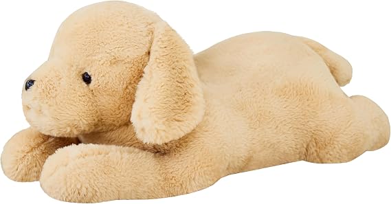 IKASA 30" Giant Labrador Dog Stuffed Animal, Super Soft, Zipper-Free Plush | Extra Plump Full Body Filling, Child-Safe One-Piece Design, Cute Hugging Pillow Gift for Kids, Girls & Adults
