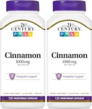 21st Century Cinnamon, 500mg, 120 Capsules