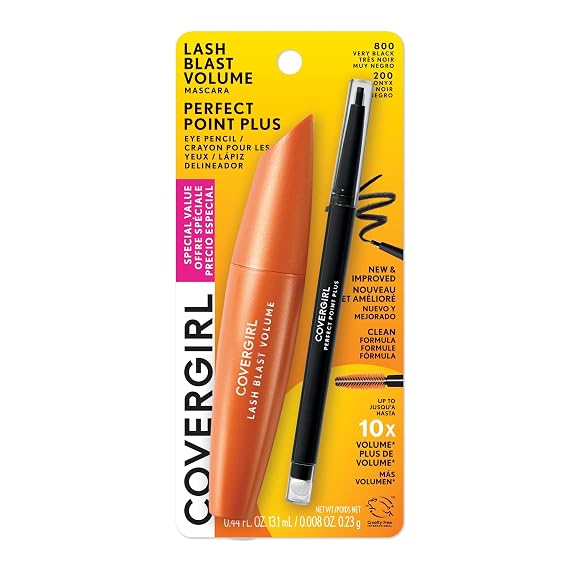 COVERGIRL Lash Blast Lash & Brow Transparent Serum, TRANSLUCENT, 0.44 Fl Oz