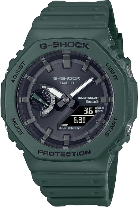 G-Shock GAB2100-3A Bluetooth Solar GAB2100 Series, Dark Green