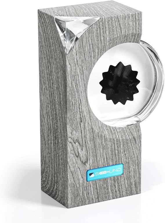 sovenomund Ferrofluid Speaker Music Mate, Ferrofluid Lamp Dancing to the Rhythm of Music - Desk Decoration, Gift for Teenagers (Not a Speaker, No Sound)