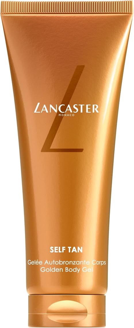 Lancaster Self Tan Golden Body Gel 125ml, Natural Summer Tan, Healthy-Looking Golden Glow, 2-in-1 Perfecting Self Tanner and Body Moisturiser, Easy-to-Spread Formula
