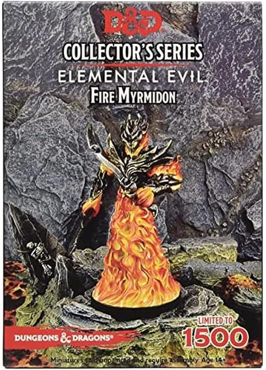 Battlefront Minis D&D Elemental Evil Fire Myrmidon Figure