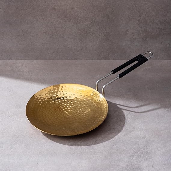 Brass Roti Tawa for Cooking Non-Stick Cookware Tawa for Roti Kitchen Tava