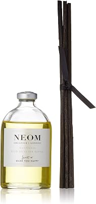 NEOM Happiness Reed Diffuser Refill, 3.38 fl oz |Uplifting Scent Neroli, Mimosa & Lemon Essential Oil Blends| 100% Natural Fragrance | Scent to Make You Happy......