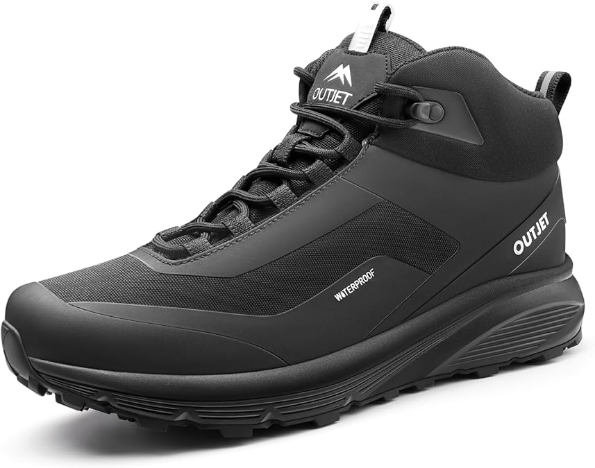 Wanderstiefel Herren Wasserdicht und Leichte Wanderschuhe Hiking Schuhe Outdoor