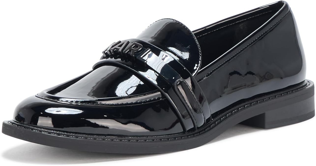 Karl Lagerfeld Women's Randall Loafer with Logo Hardware
