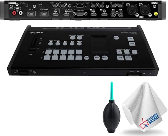 Sony MCX-500 4-Input Global Production Streaming/Recording Switcher Base Accessory Kit - Includes - Cleaning Kit