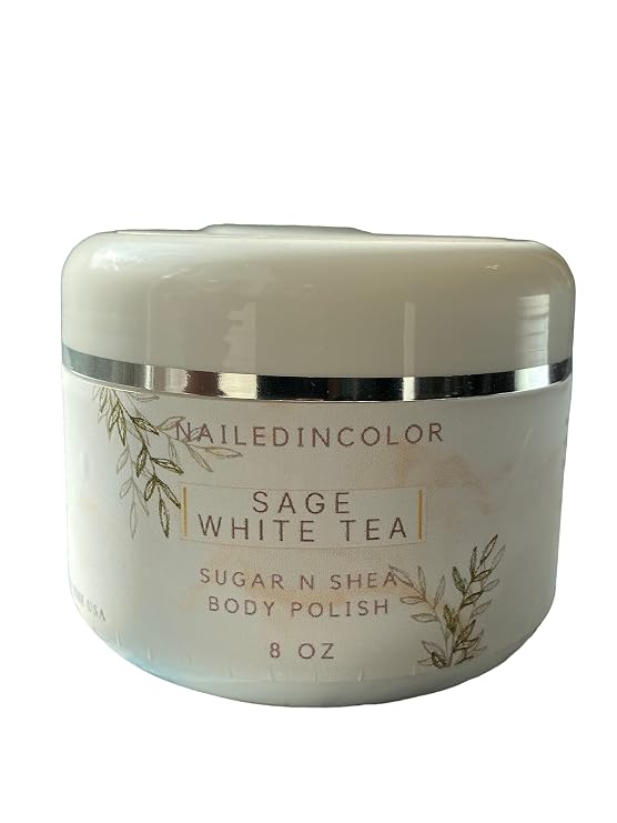 Sage White Tea Sugar & Shea Body Polish, 8 oz