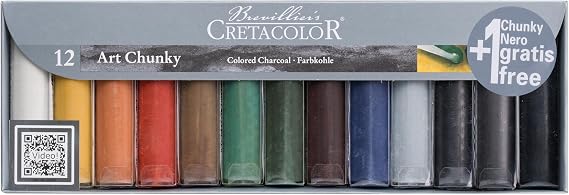 Cretacolor Art Chunky Set, 12 Colors