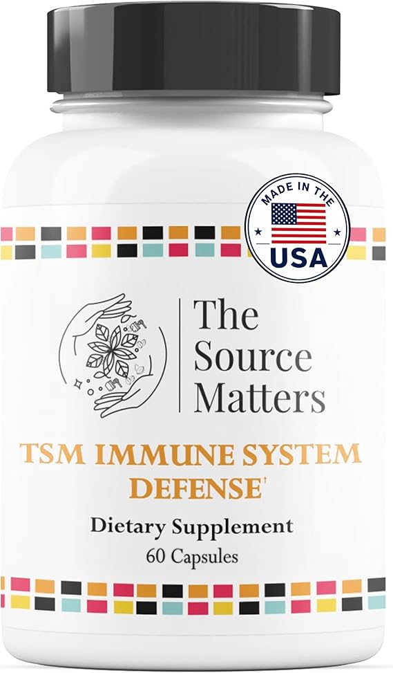 Immune System Defense | Immune Support Formula with Black Elderberry, Echinacea, Astragalus, and Andrographis for Immune Function and Inflammatory Balance (60 Capsules)