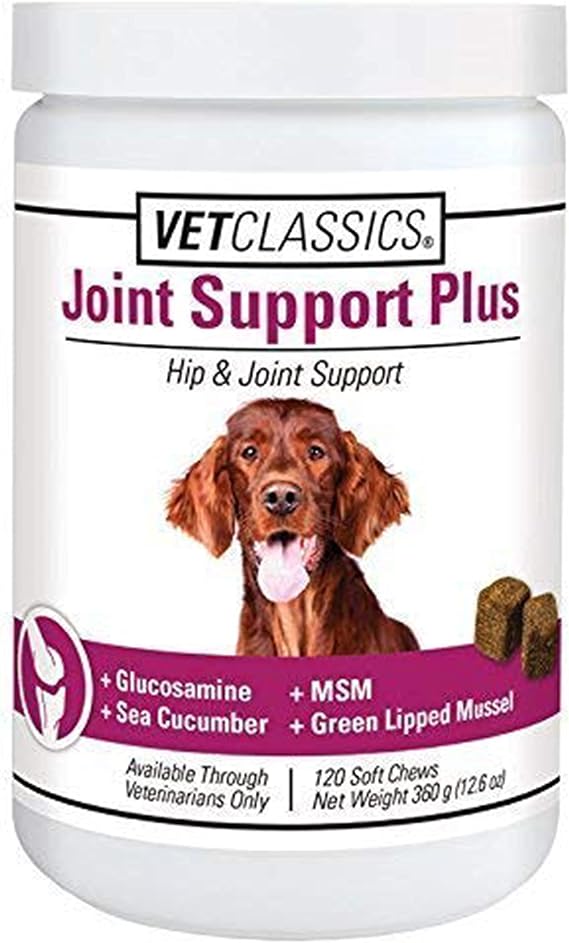 Vet Classics Joint Support Plus Dog Supplement - 120 Soft Chews