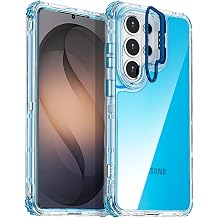AICase for Samsung Galaxy S26 Ultra Clear with Metal Camera Heavy Duty Drop Protection Full Body Rugged Shockproof/Dust Proof Triple Layer Transparent Military Protective Tough Cover for S26 Ultra_3