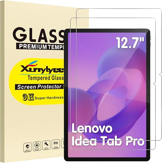 XunyLyee 2-Pack, Screen Protector for Lenovo Idea Tab Pro/ P12 12.7 Inch