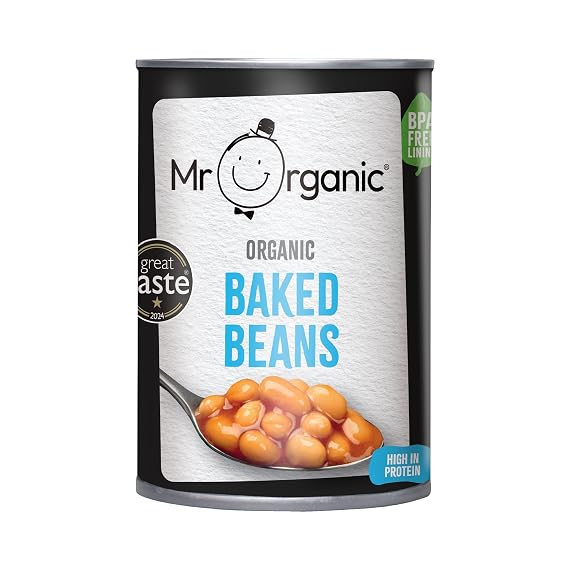 MR ORGANIC Organic Baked Beans, 400 GR