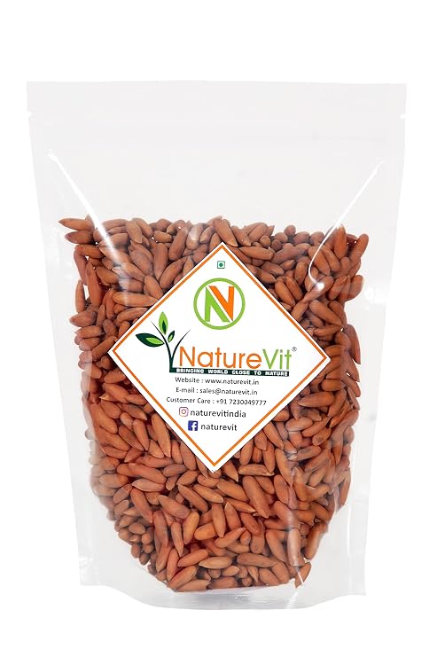 NatureVit Pine Nut With Shell [Whole Chilgoza] (200.00)