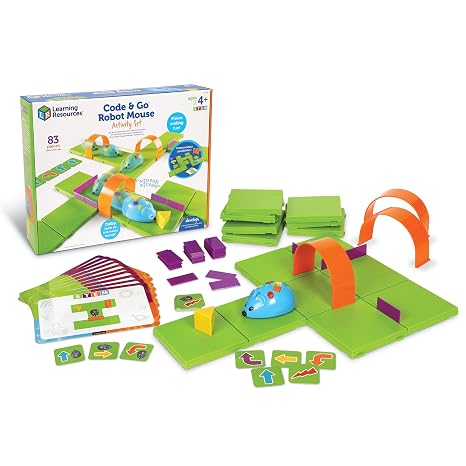 Learning Resources Code & Go Robot Mouse Activity Set