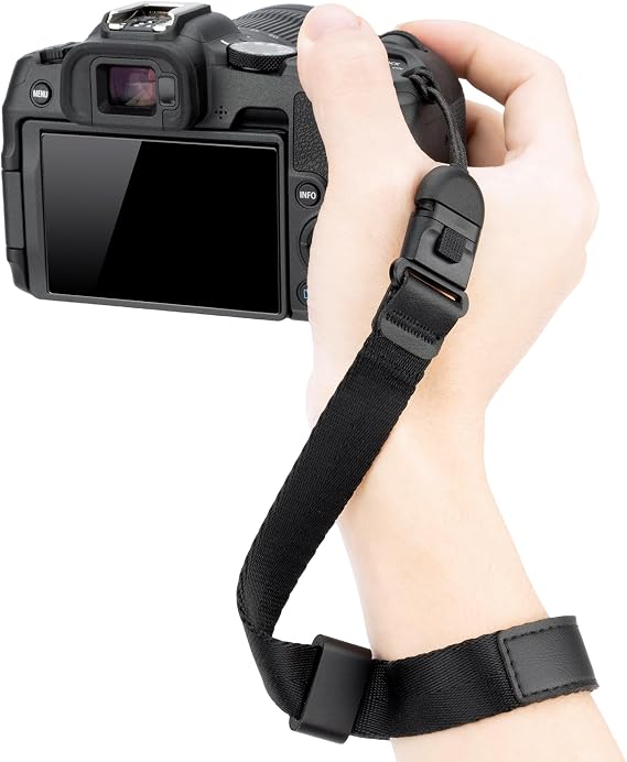 Camera Wrist Strap with Quick Release,Adjustable Camera Hand Strap for Canon EOS R8 R10 R50 R5 R6 Mark III II V R7 T7i ZS99 RX1RIII A7CR A7CII A7R VI V A7 V IV A7M5 A7M4 A6700 XT30III Xhalf Z5II Zf ZR