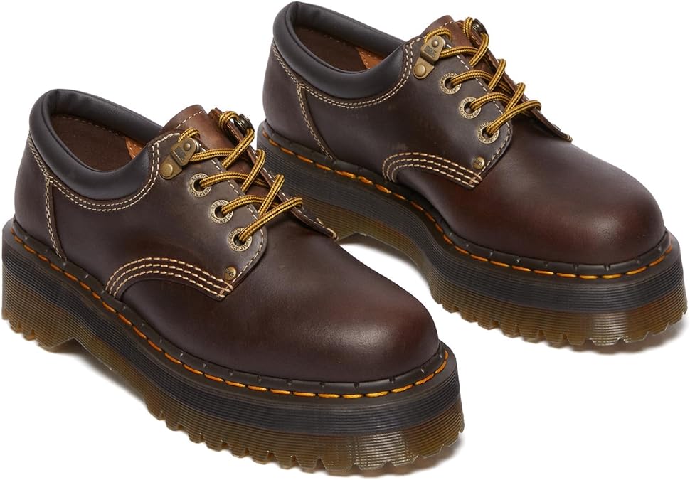 Dr. Martens Men's 8053 Quad Leather Platform Shoes