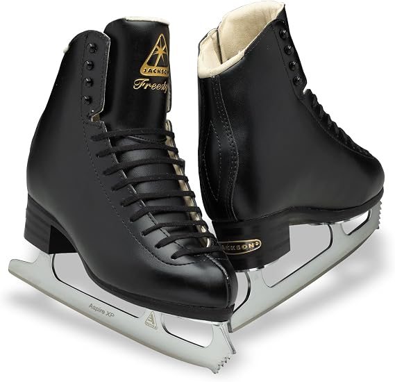 Jackson Ultima Figure Ice Skates for Men, Boys in Black Color