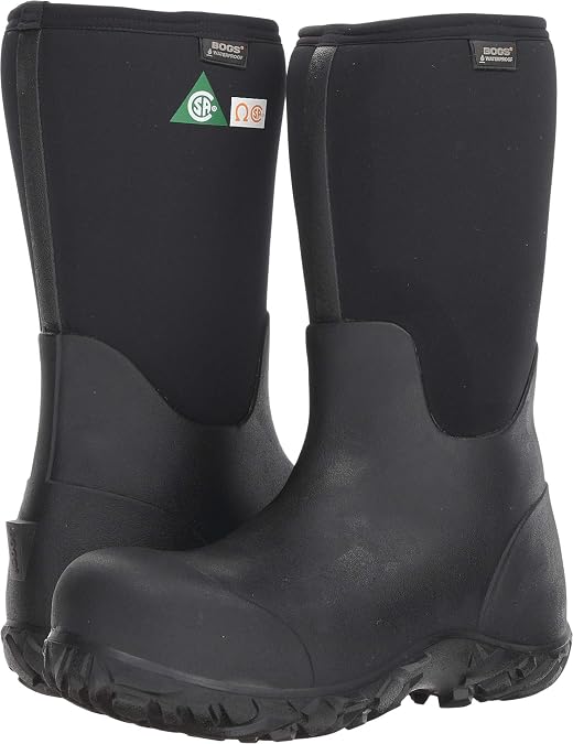 BOGS Men's Workman Punctureproof Composite Toe Waterproof Rain and Construction Boot