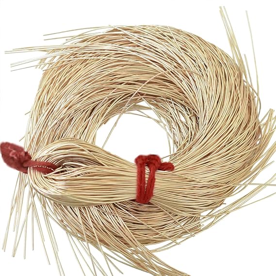 Embroiderymaterial Smooth Dabka/French Wire in Vanilla Cream Color 0.5MM (100 Grams)