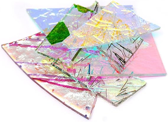 1/4 Lb CBS Specialty Dichroic Scrap - 90 Coe