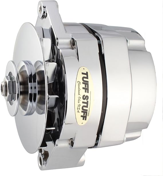 Tuff Stuff 7127NDP Polished Alternator for GM
