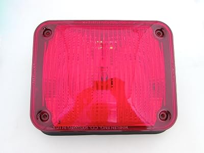 Whelen 90F000RR 90 Halogen 12v60W Red Brake Tail Turn Stroke Lighthead