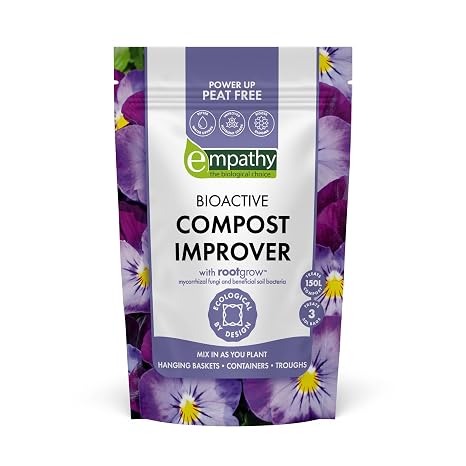 Bioactive Compost Improver with Rootgrow Mycorrhizal Fungi & Beneficial Soil Bacteria, 300G