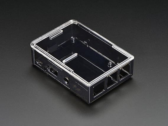 Adafruit Raspberry Pi B+ / Pi 2 / Pi 3 Case - Smoke Base [ADA2258]