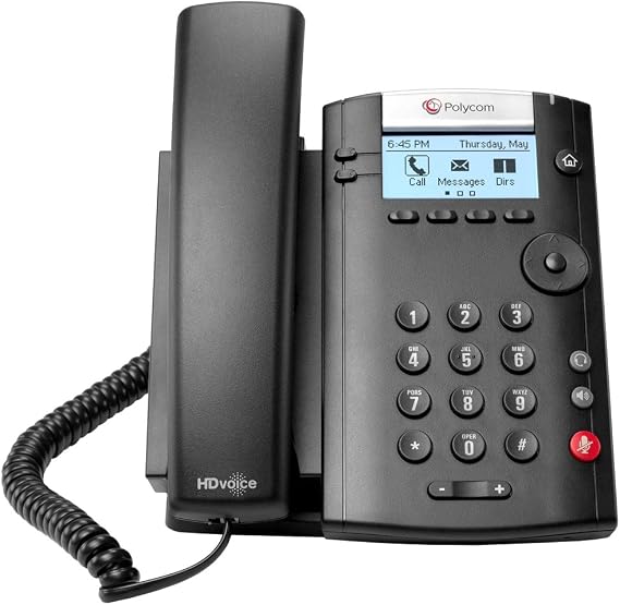 VVX 201 2-Line IP Phone PoE