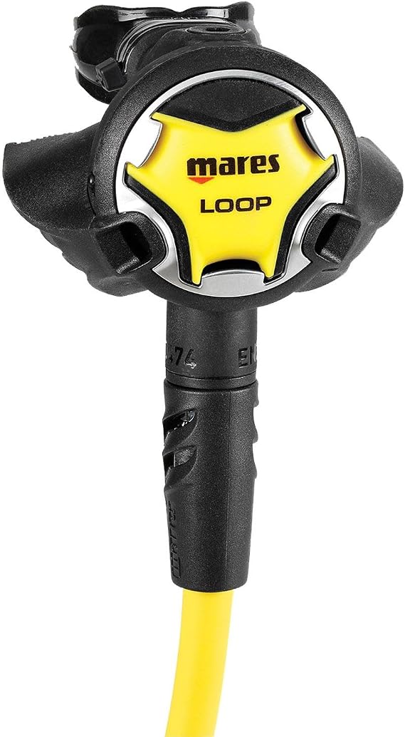 Mares Loop Octopus - Durable Lightweight Second Stage Scuba Diving Regulator