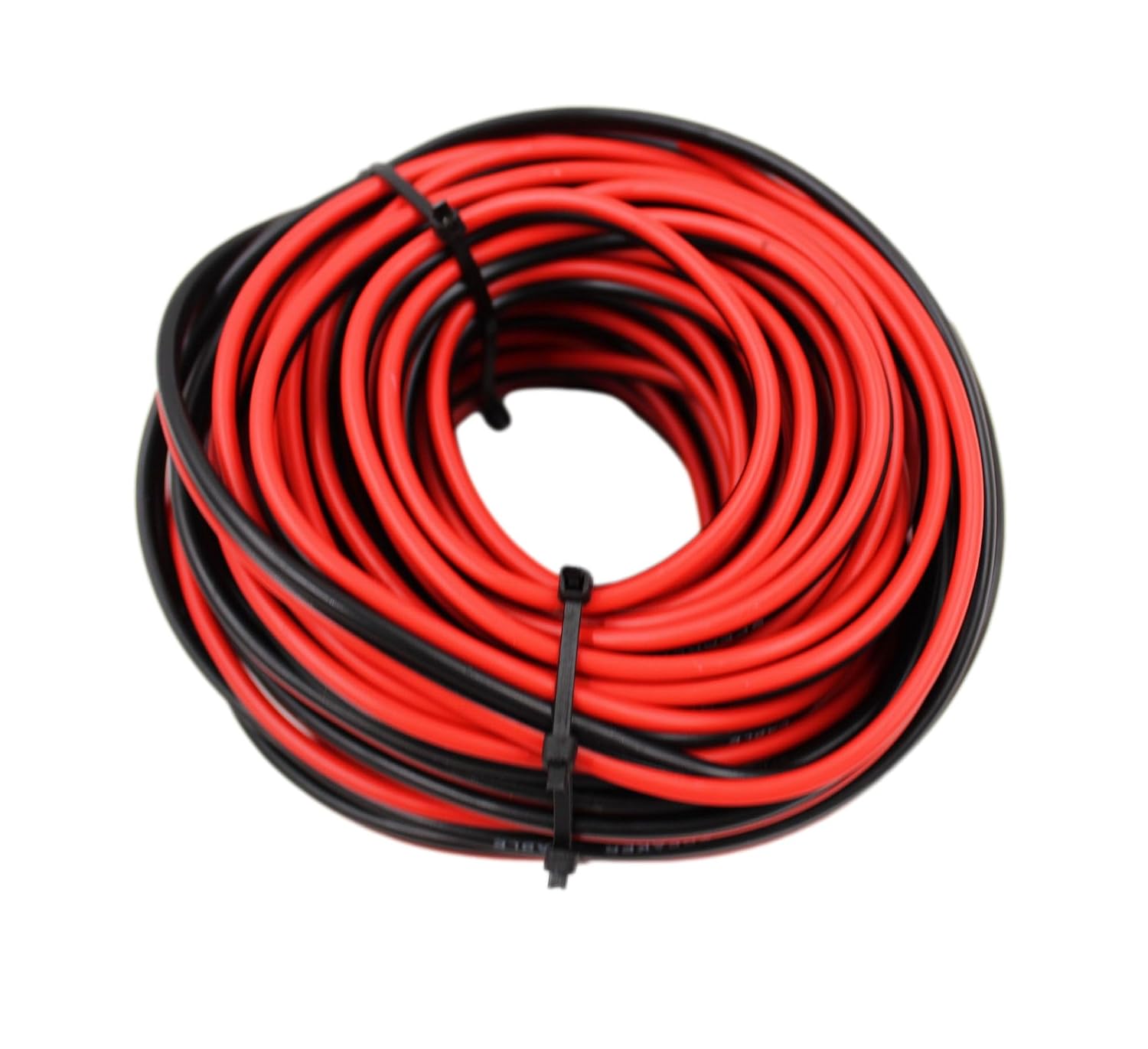 IMC Audio 16 Gauge Speaker Wire - 100 Ft Red and Black Stranded Copper Wire for Superior Audio Quality, Flexible and Durable Design