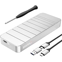 iDsonix 40Gbps M.2 NVMe PCIe SSD Enclosure Adapter[100% Aluminum], [PCIe 4.0]NVMe to USB 4.0 Compatible with Thunderbolt 3/4, NVMe Enclosure with UASP&Trim Support M-Key 2280 SSD