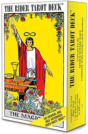 The Rider Tarot Deck: The Authentic Rider-Waite Tarot Deck with Instruction Booklet, Essential for Tarot Beginners & Expert Readers