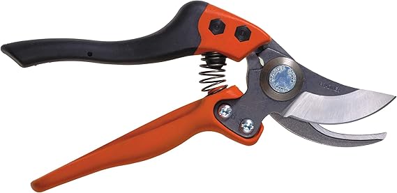 Bahco BAHPX-L3 ERGO Large Bypass Pruning Shears, 8" Length, 1-1/4" Cut Cap