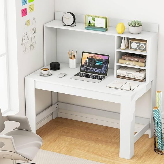 Tangkula Computer Desk, Home Office Writing Study Table