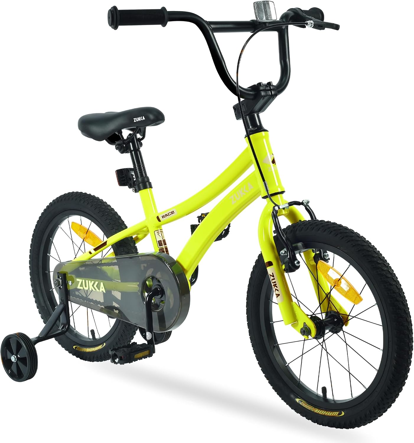Kids Bike for Ages 4-7 Years Old Boys Girls, 16 Inch BMX Style Kids Bikes with Training Wheels, Children Bicycle for Kids and Toddler