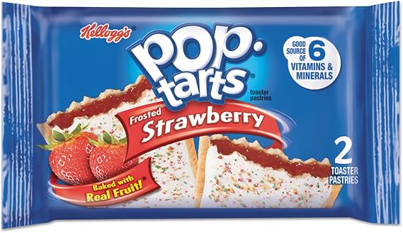Kellogg's Pop-Tarts Frosted Strawberry - 2 CT