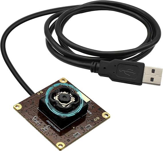 SVPRO 4K Autofocus USB Camera Module with in-Body Image Stabilization IBIS Camera Anti Shake Camera Board UVC Lightburn Camera,3D Printer USB Plug in Camera for Computer Vision Industrial Camera