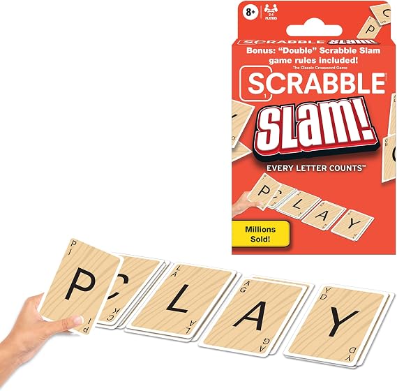 Winning Moves Scrabble Slam - Fast Version of Scrabble Card Game