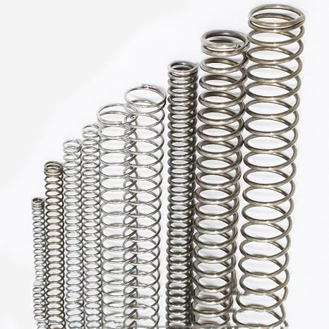 2X Wire Dia 0.8mm OD 10mm Length 305mm Helical Compression Spring Select 0.8x10x305mm