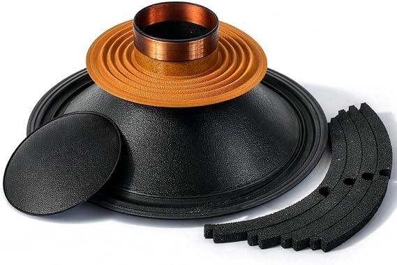 B&C 18-Inch Speaker Recone Kit, Waterproof Cone, 2 Ohm Replacement Recone Kit for IPAL 18IPAL Woofer, High Power Speaker Recone Kit for Pro Audio, Touring Systems
