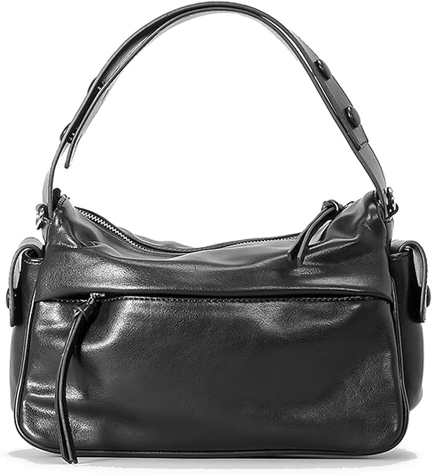 NEWBELLA Women's Bucket Bag - Square Top Handle Satchel with Crossbody Strap, Shoulder Bag for Work & Daily Commute