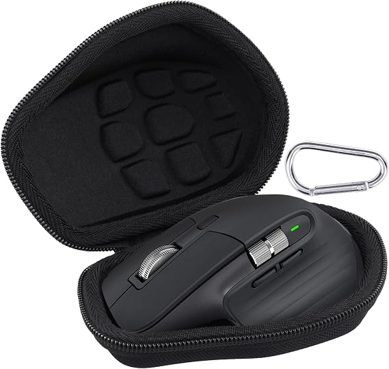 Mouse Case for Logitech MX Master 3S/MX Master 3 Advanced Wireless Mouse Black Case