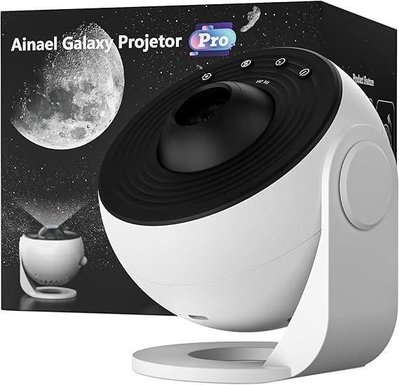 Galaxy Projector, Star Projector Home Planetarium with 5K HD 3 Discs [Energy Class A]