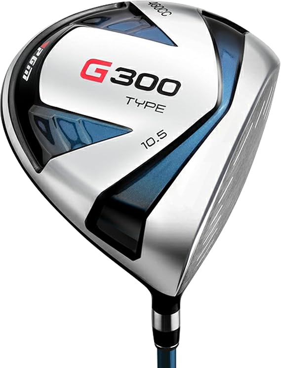 PGM G300 Men’s Right-Handed Golf Driver, Titanium Head, Stiff Flex